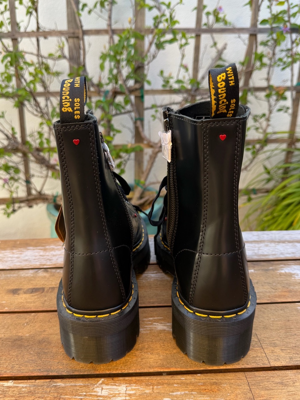 DR MARTENS Black Betty Boop Jadon Boots - Picture 6 of 9
